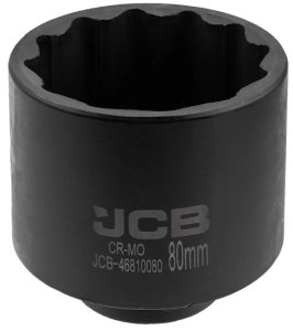 Головка ударная глубокая 3/4", 80мм (12гр.) 65743 JCB-46810080