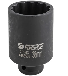 Головка ударная глубокая 38мм (12гр.), 1/2" 54935 F-4488538