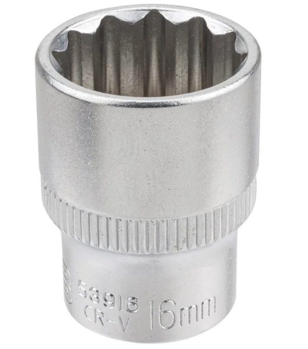 Головка 16мм (12гр.), 3/8" 61815 JCB-53916