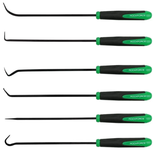 Съемники (крючки) для демонтажа сальников, набор 6пр. 66019 RF-904U4A