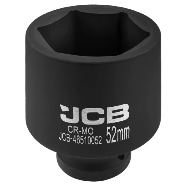 Головка ударная глубокая 52мм (6гр.), 3/4" 61050 JCB-46510052
