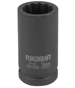 Головка ударная глубокая 3/4", 28мм (12гр.) 59013 FK-46810028