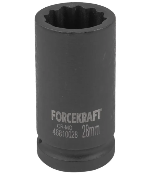 Головка ударная глубокая 3/4", 28мм (12гр.) 59013 FK-46810028