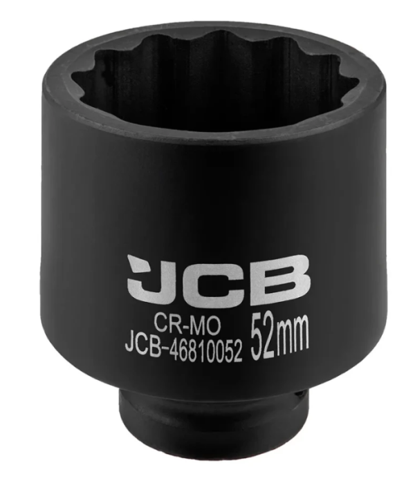 Головка ударная глубокая 52мм (12гр.), 3/4" 61056 JCB-46810052