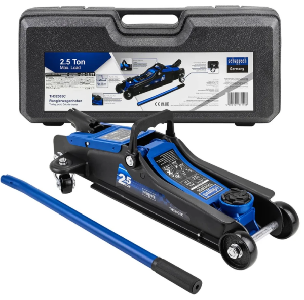 Домкрат подкатной гидравлический 2,5т 62683 Sch-TH32505C
