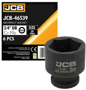 Головка ударная 3/4", 39мм (6гр.) 59822 JCB-46539