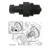 Съемник ТНВД BMW (M47, M57, M47TU, M57TU, M47T2), в блистере 15395       RF-9G1501