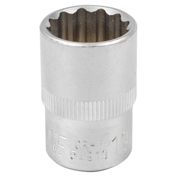 Головка 19мм 1/2" 12гр. 3610        F-54919