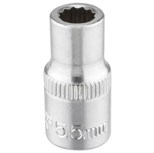 Головка  5.5мм (6гр.), 1/4" 1566 F-529055