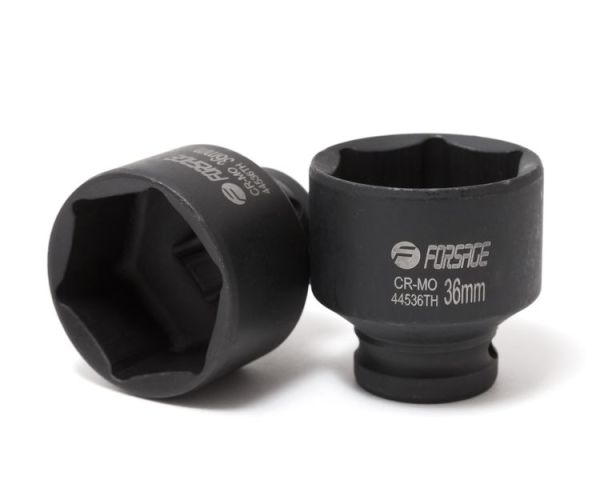 Головка ударная тонкостенная 36мм (6гр.),1/2" 27097       F-44536TH