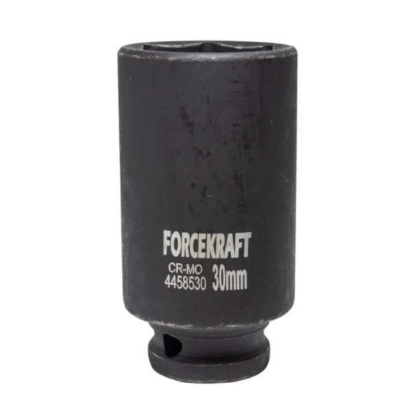 Головка ударная глубокая 30мм (6гр.),1/2" FORCEKRAFT 27045       FK-4458530