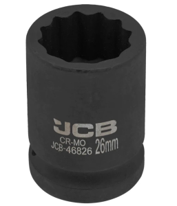 Головка ударная 3/4", 26мм (12гр.) 60599 JCB-46826
