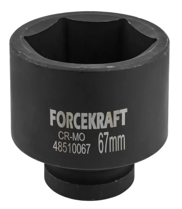 Головка ударная глубокая 1", 67мм (6гр) 57423 FK-48510067