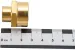 Соединитель резьбовой, внутр. резьба 1/2"x1/4" в блистере 1833        RF-FF08/04