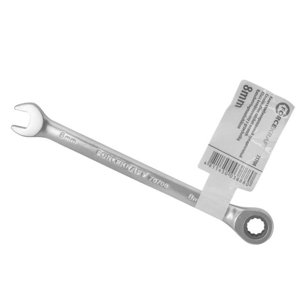 Ключ комбинированный трещоточный 8мм 51808 FK-75708