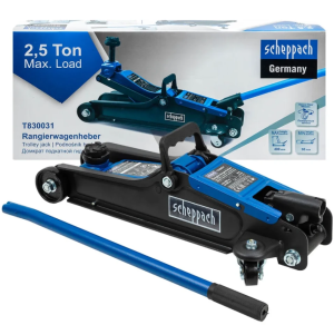 Домкрат подкатной гидравлический  2.5т (h min 90мм, h max 400мм) 58996 Sch-T830031
