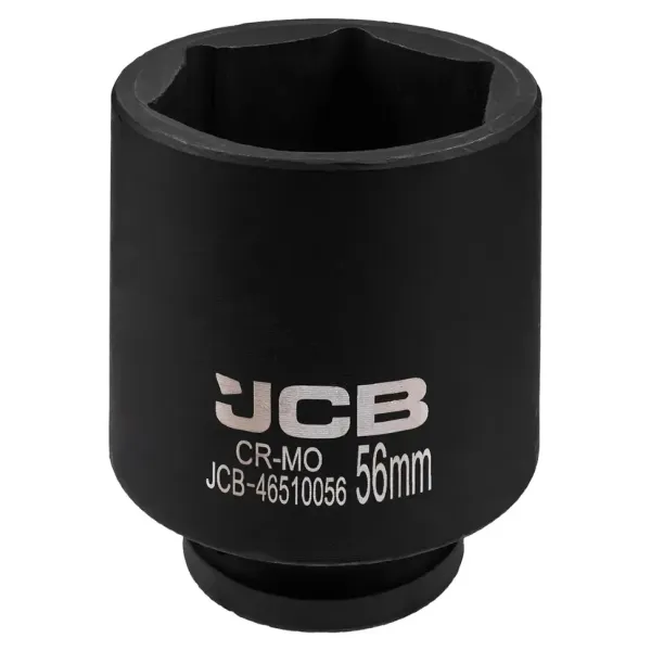 Головка ударная глубокая 56мм (6гр.), 3/4" 60973 JCB-46510056