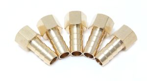 Штуцер пневматический внутр. резьба 1/4"- "елочка" 8мм, к-т 5шт. 26074       F-FFH04/05K