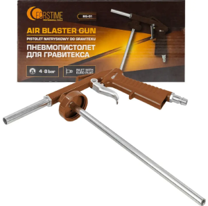 Пневмопистолет для гравитекса (внутр. Øсопла 9мм, рабоч. давление 2-8 бар, max давление 10 бар, расх 61476 FT-BG-01