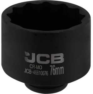 Головка ударная глубокая 3/4", 76мм (12гр.) 65797 JCB-46810076