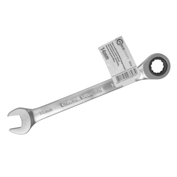 Ключ комбинированный трещоточный 14мм 51806 FK-75714