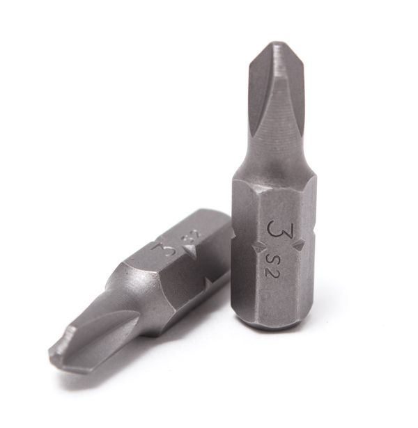 Бита 3-лучевая №2х25ммL,1/4" 3358        RF-122S2502