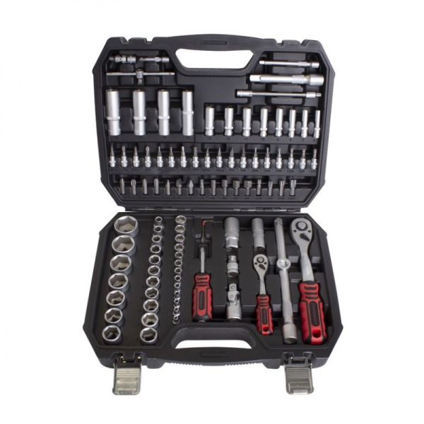 Набор инструментов 94 предмета 1/2",1/4" (6гр.)(4-32мм) Profi FORCEKRAFT 16213       FK-4941-5