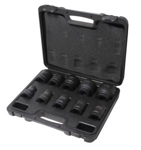 Набор головок ударных 3/4" 10 предметов (6гр.) (17,19,22,24,27,30,32,36,41,46мм)в кейсе. 16247       F-6101-5MPB(пл.кейс)