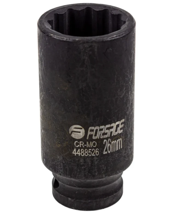 Головка ударная глубокая 26мм (12гр.), 1/2" 54924 F-4488526