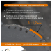 Алмазный диск по металлу 125x22.2 RAGE by VIRA для болгарки УШМ, отрезной, сухой рез, для стали, нер DIY-607125 607125