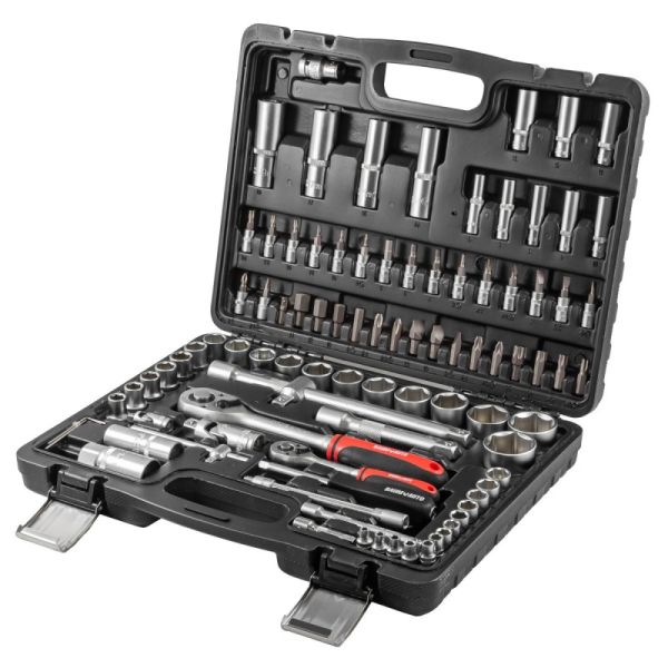 Набор инструментов 94 предмета 1/2'', 1/4'' (6гр.)(4-32мм) 16724       BM-4941-5