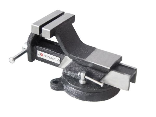 Тиски стальные поворотные с наковальней 6"-150мм 18544       F-6540806