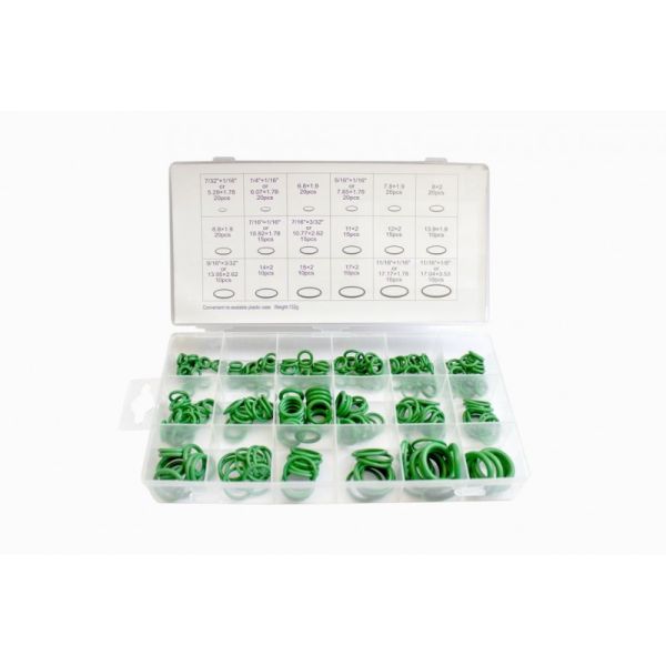 Кольца уплотнительные резиновые маслобензостойкие, 270пр. (для кондиционеров) 48287       RF-774