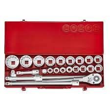 3/4" Набор инструмента с 12-ти гран. головками 23 пр.