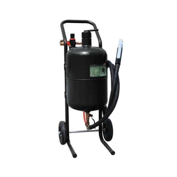 Передвижной пескоструйный аппарат напорного типа (бак 19л, 170-566л/мин, 4-8,5атм)пневмо 1451        RF-SB5